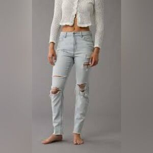 NOBO Women's High Rise Light Blue Distressed Jeans 👖🎀🥰